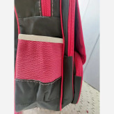 کوله پشتی دخترانه فانتزی جادار دارای 3 زیپ و جای قمقمه ابعاد 37 در 27 در 14 سانتی متر