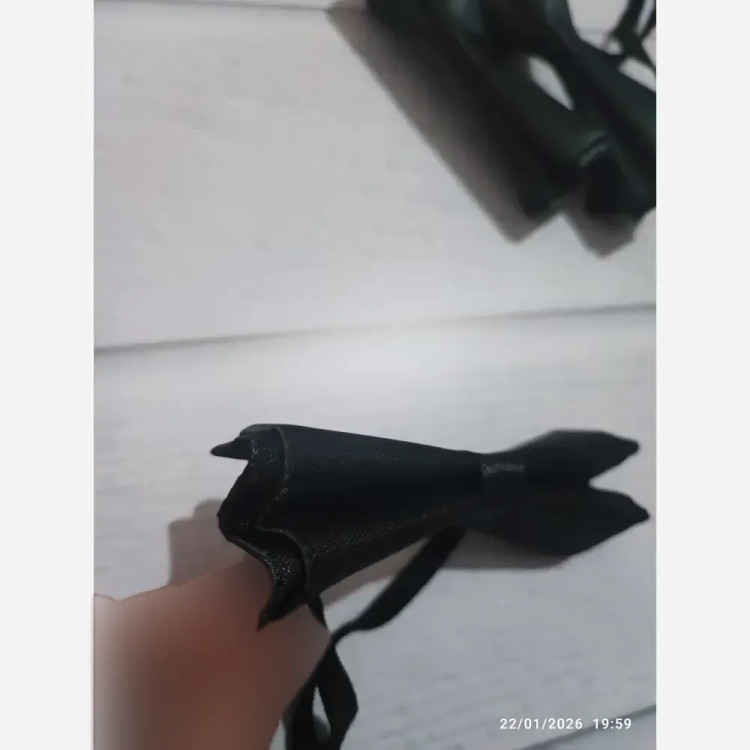 پاپیون مشکی پسرانه مناسب 2 تا 8 سال با پشت کش دار