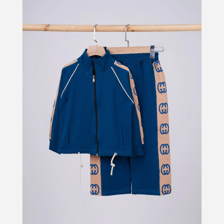 ست سویشرت و شلوار اسپرت بچگانه دورس مناسب پاییز و زمستان سایز 45 تا 60 (مناسب 4 تا 12 سال)