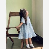 پیراهن عروسکی پفکی دخترانه مدل ترانه