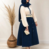 ست ست شومیز و دامن لادن جنس شانتون صوفیا سایز 1 و 2 رنگ بندی متنوع