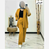 ست مانتو و شلوار میکرو کجراه طناز فری سایز