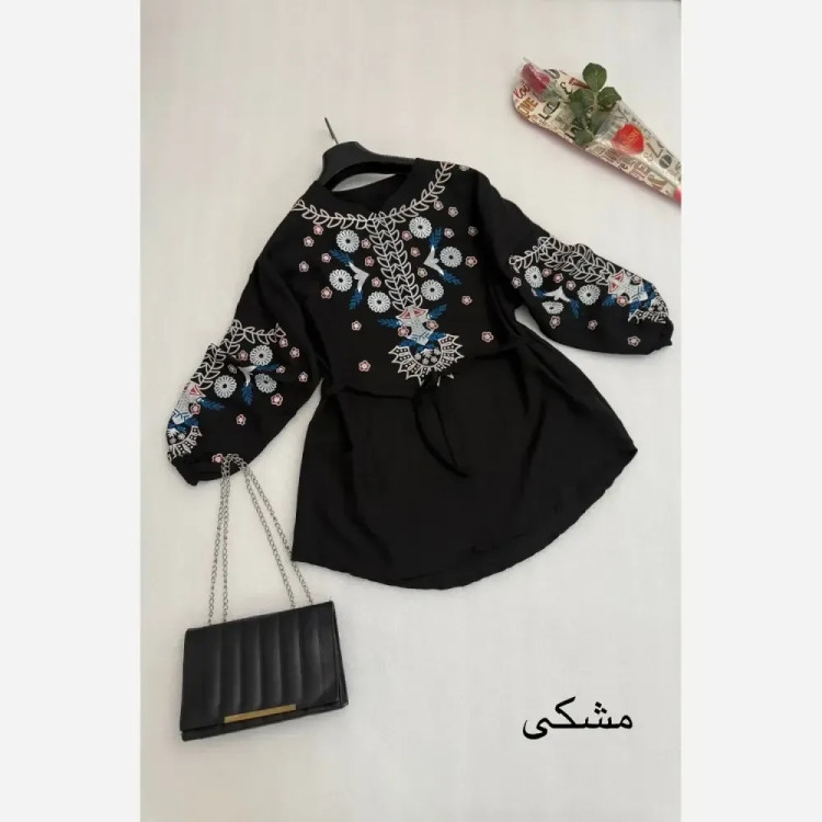 شومیز مانتویی شانتون درجه یک فری سایز حدیث