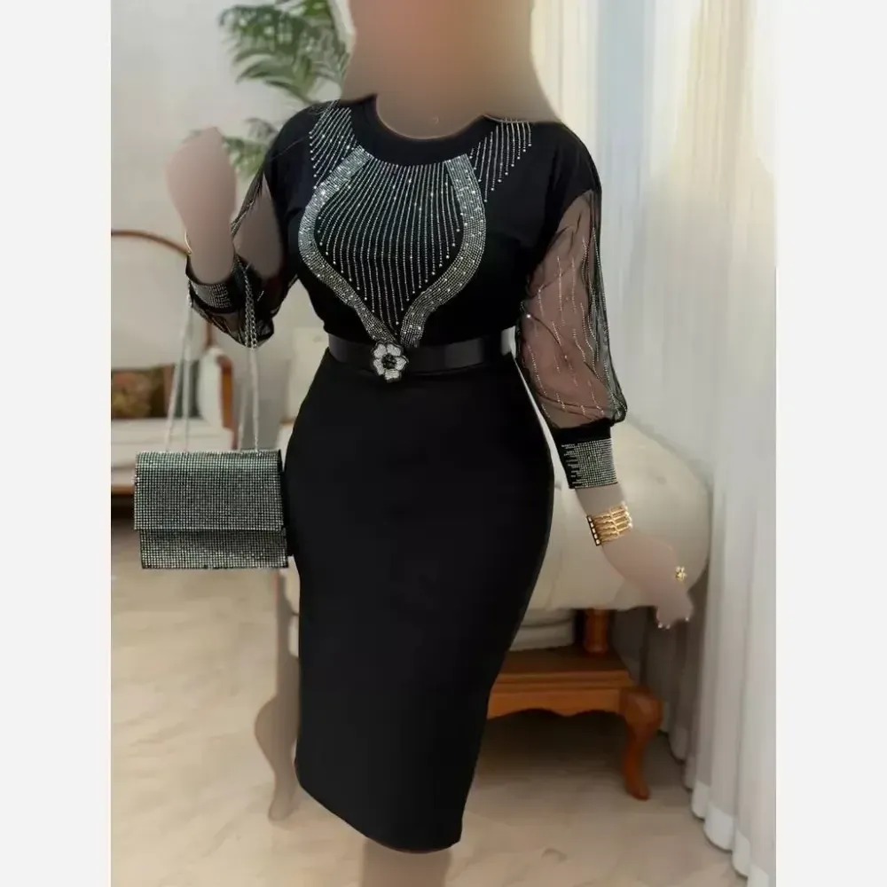 شومیز مجلسی ساعت شنی ویسکوز پنبه مشکی فری سایز