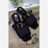 صندل تخت مراکشی کنفی اعلا زیره پی وی سی سایز 37 تا 40 رنگ مشکی و کرم