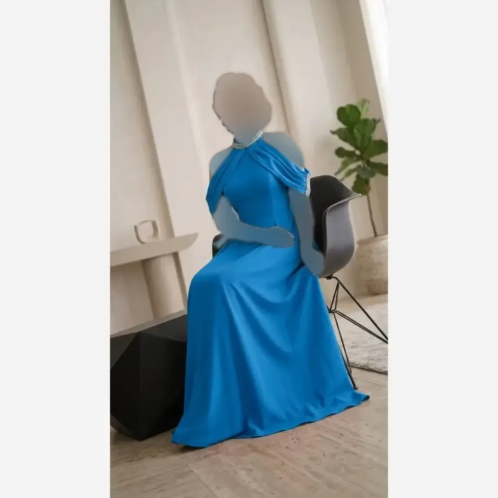 عبا مجلسی زنانه جنس مازاراتی اعلا سنگدوزی شده قد 160 سایز بزرگ