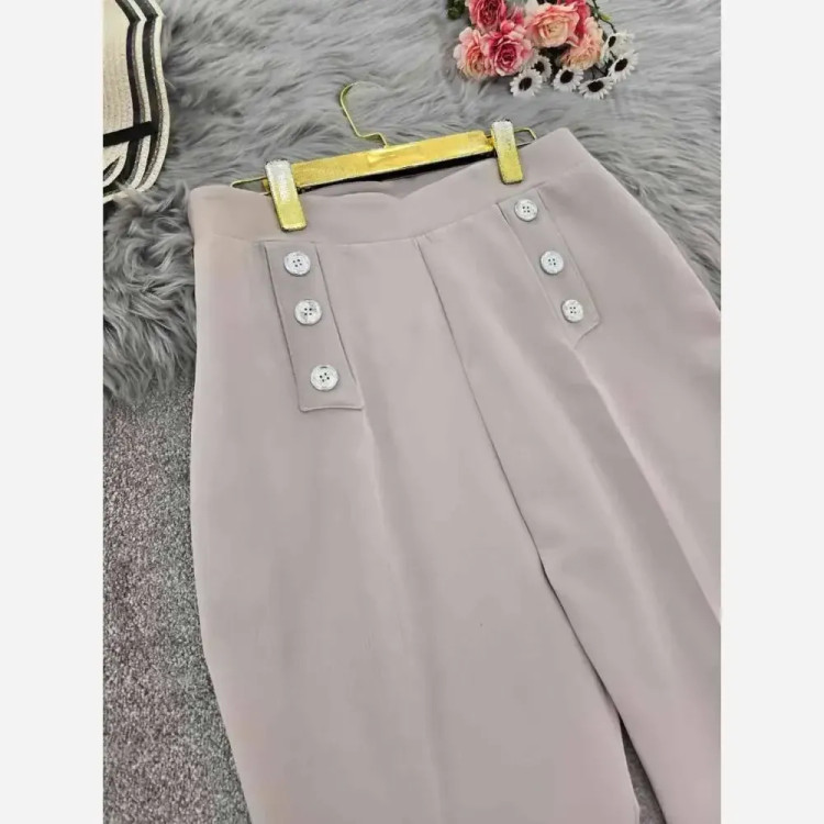شلوار دمپا گشاد زنانه جنس مازراتی اعلا سایز بزرگ