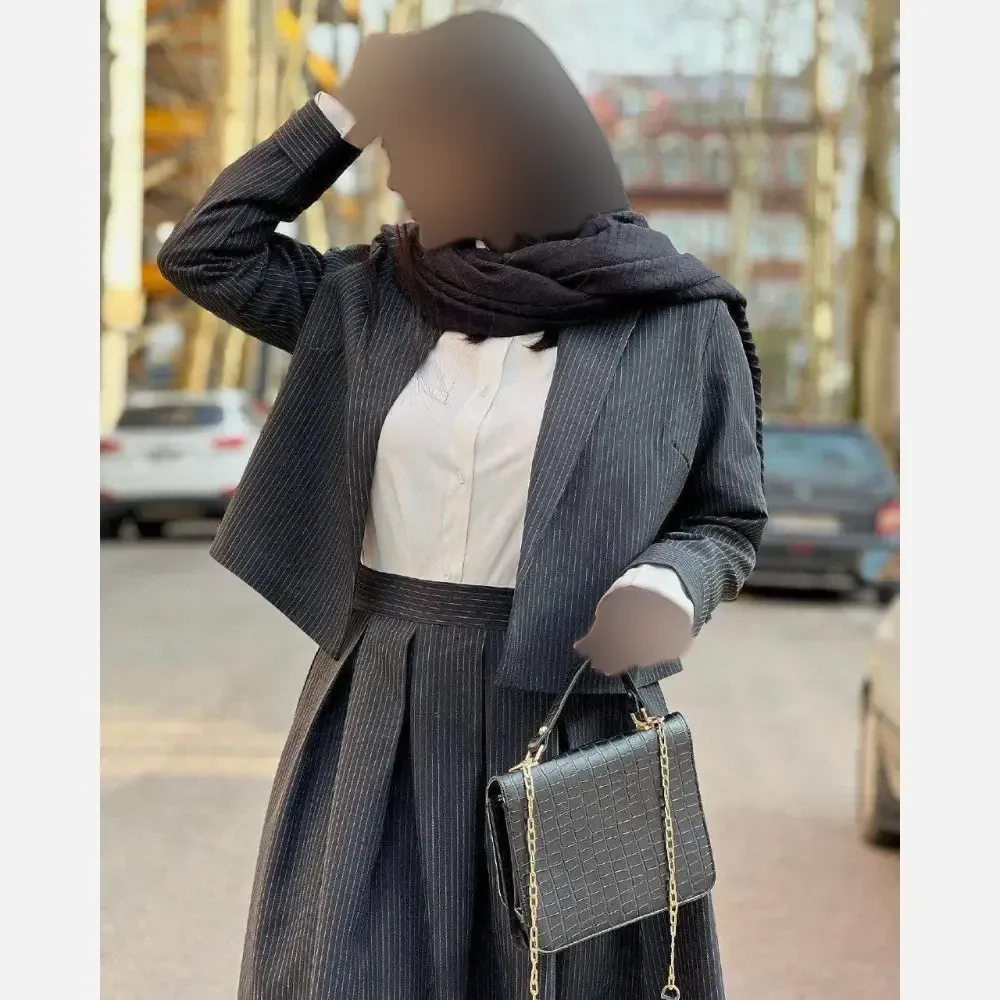 کت دامن یاسمن دیپلمات پرشیا سایز بزرگ و معمولی