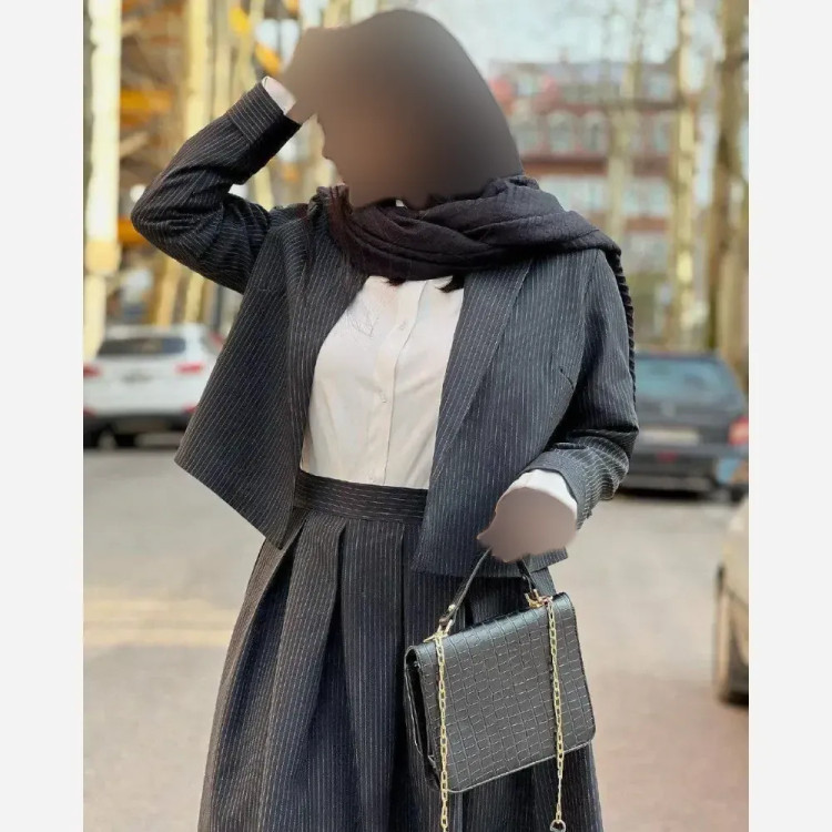 کت دامن یاسمن دیپلمات پرشیا سایز بزرگ و معمولی