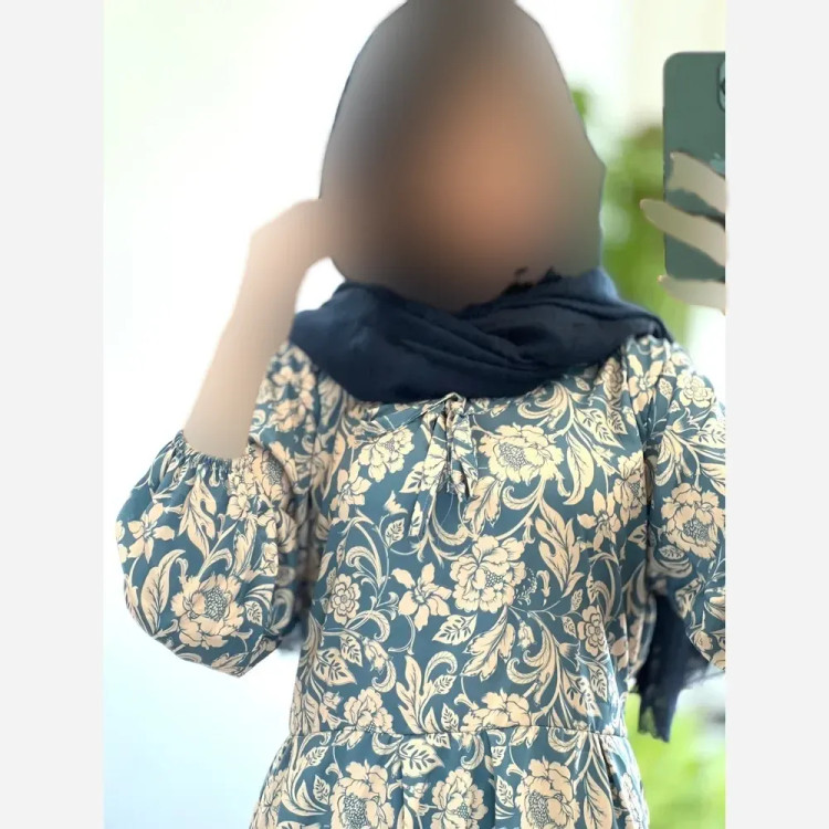 پیراهن ساحلی زنانه جنس فلور بوگاتی فری سایز قد 135