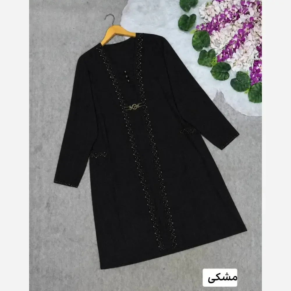 تونیک زنانه باربارا جنس کریشه سایز بزرگ