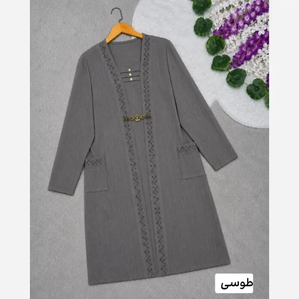تونیک زنانه باربارا جنس کریشه سایز بزرگ