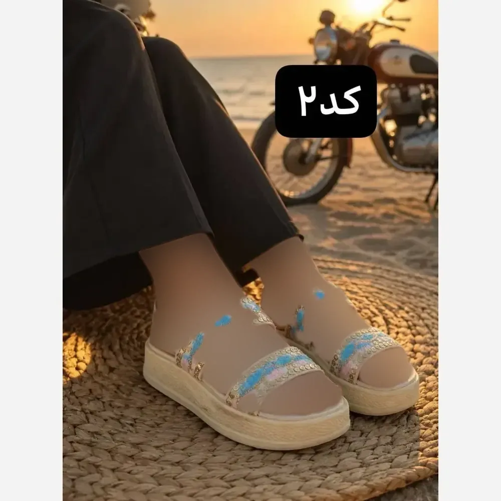 صندل سنتی زنانه زیره پلیمر سبک و راحت سایز 37 تا 40