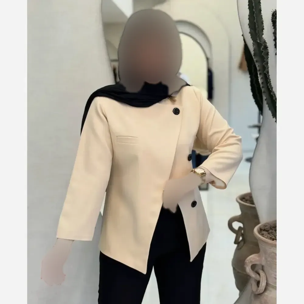 کت تک مروارید کرپ مازراتی زنانه