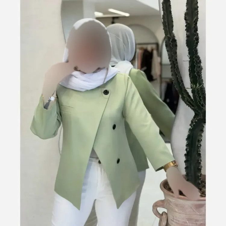 کت تک مروارید کرپ مازراتی زنانه