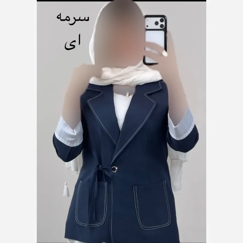 کت تک زنانه مدل گندم جنس کرپ مازراتی کج راه رنگ بندی متنوع