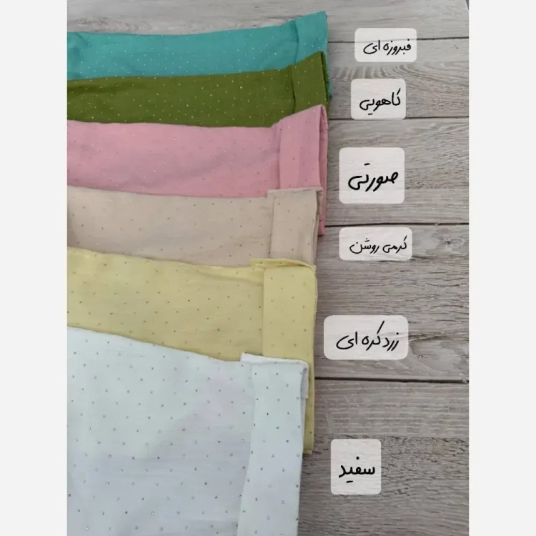 شومیز زنانه نگین دار سایز بزرگ جنس پری