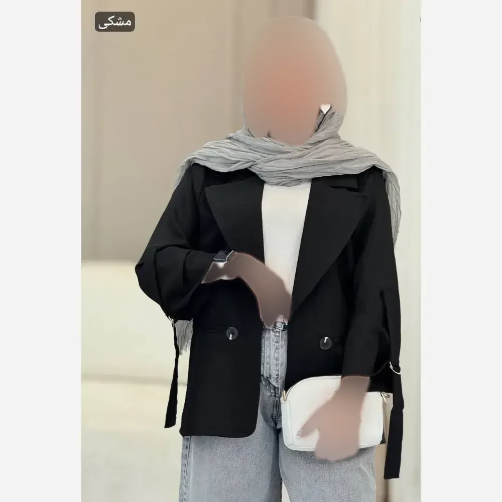 مانتو کتی کرپ ترک وارداتی میله ای آستین سگک دیبا فری سایز