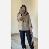 کت پاییزه جناقی زنانه آستردار سایز 38 تا 42 رنگ بندی متنوع
