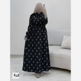 پیراهن ساحلی الماس جنس کرپ بوگاتی درجه یک