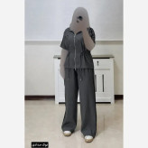 ست شومیز و شلوار زنانه جنس بزیاق فری سایز تا 48