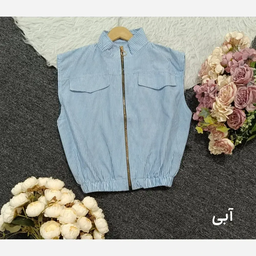 وست دخترونه لنین نخ درجه یک فری سایز 38 تا 46