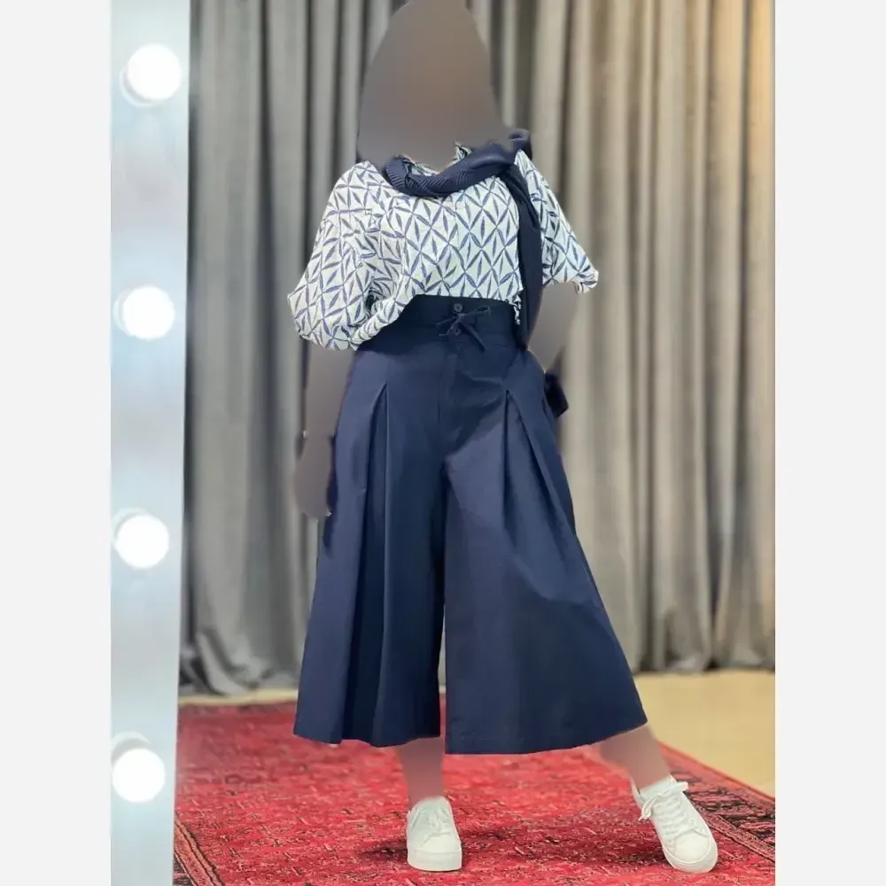 خرید ست شومیز شلوار سامری جنس شلوار لینن شومیز بوگاتی