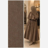 شنل سارافون زنانه آنا جنس شانتون کتان سایز 38 تا 46 رنگ بندی متنوع