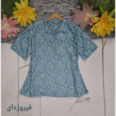پلوشرت زنانه پولکی تابستانه فری سایز رنگی