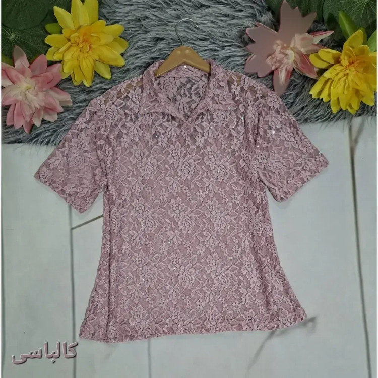 پلوشرت زنانه پولکی تابستانه فری سایز رنگی