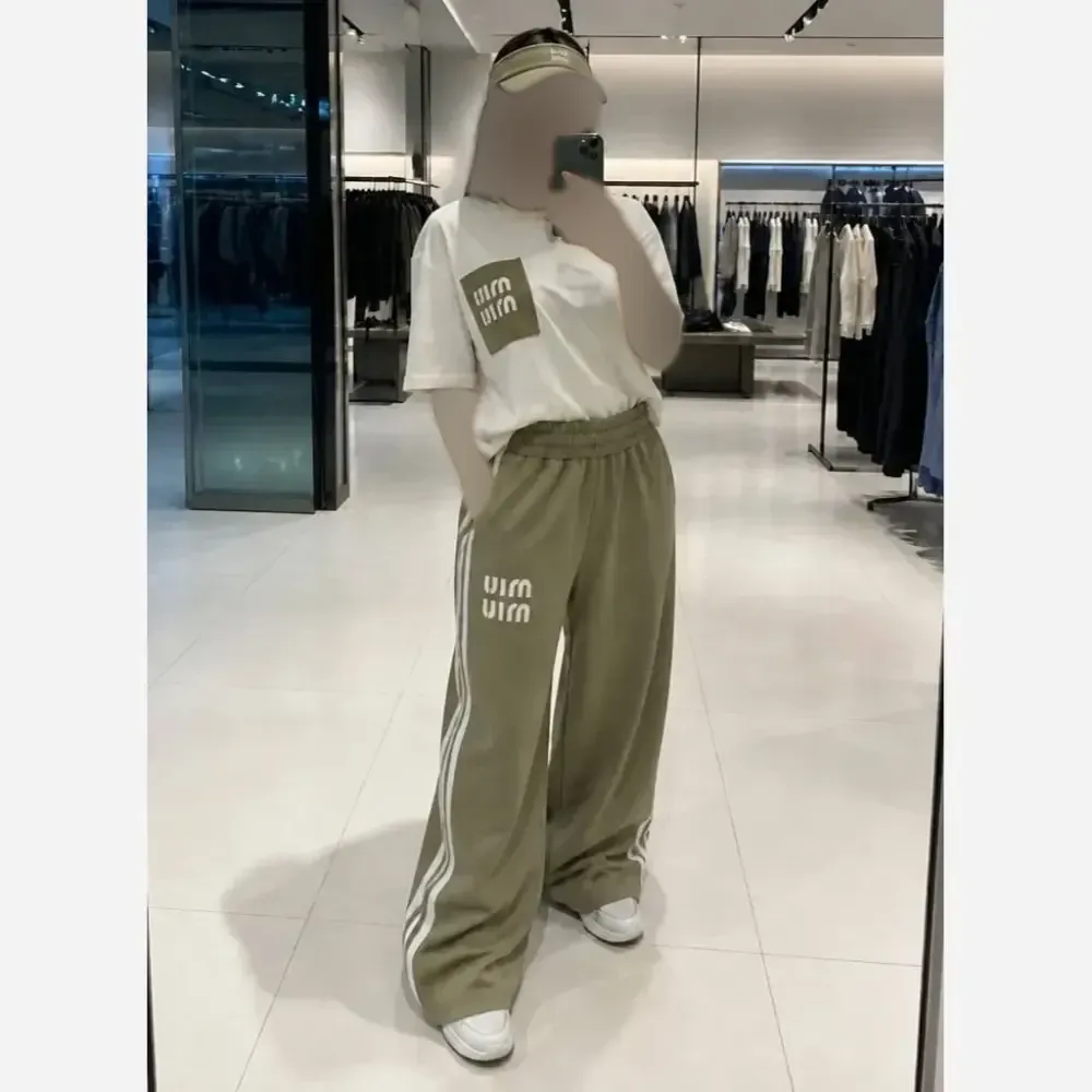 ست تیشرت شلوار نخ پنبه زنانه فری سایز کیفیت اعلا