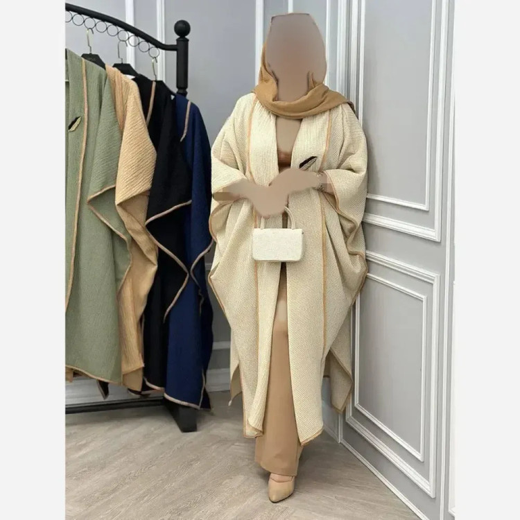 مانتو حصیری بلند زنانه فری سایز خنک و سبک