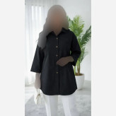 شومیز باکسی جیب دوبل داکرون زنانه