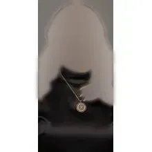 گردنبند رنگ ثابت استیل و روکش طلا برند اروپایی و آمریکایی