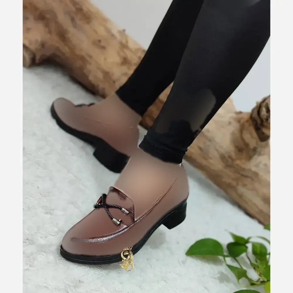 کفش طبی زنانه چرم مدل گانتی لبخند