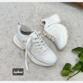 کتونی لژدار طبی چرم زنانه مدل بایتجی
