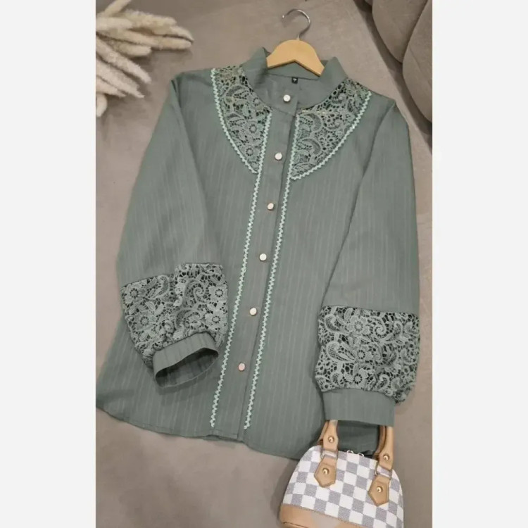 شومیز لینن مدل لارا تک سایز 36 تا 50 رنگبندی پاستیلی