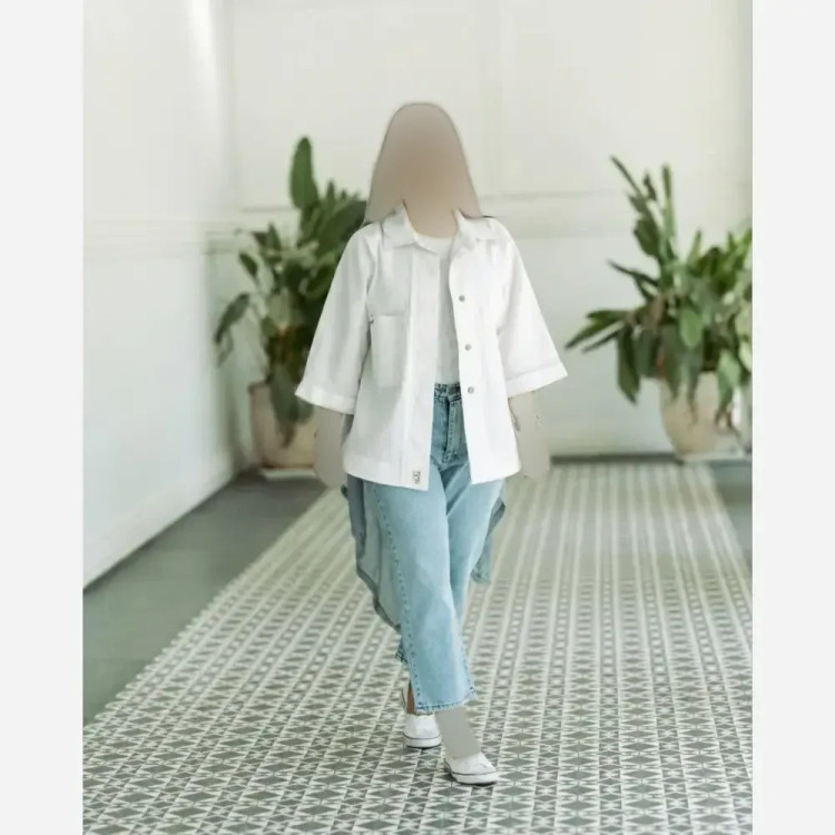 شومیز لینن مدل لارا تک سایز 36 تا 50 رنگبندی پاستیلی