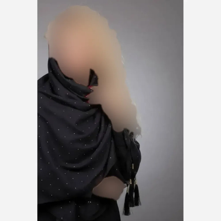 شال مجلسی نگینی شاین کریستال تک سایز