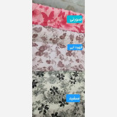 پیراهن زنانه گلین جنس کرپ الیزه آستین عروسکی