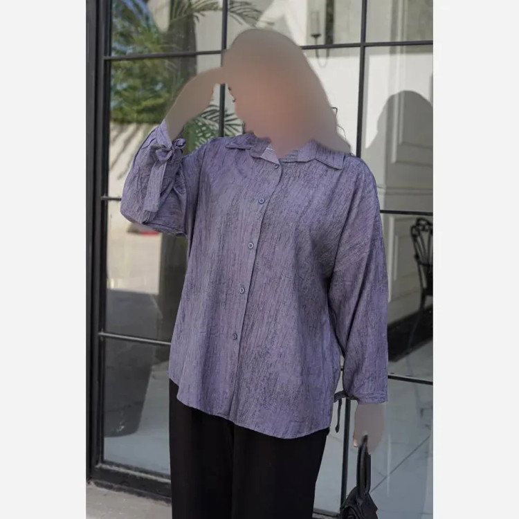 شومیز گازوئیلی گونای فری سایز 38 تا 48