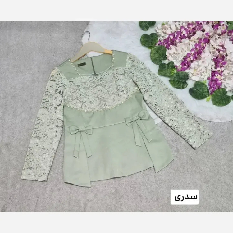 شومیز زنانه مازراتی و گیپور مدل روژان