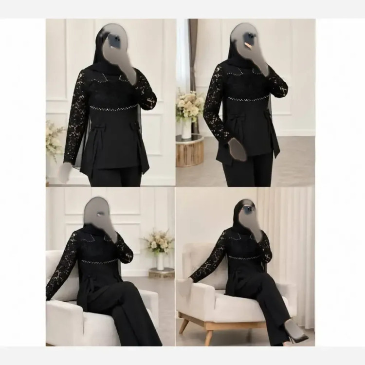 شومیز زنانه مازراتی و گیپور مدل روژان