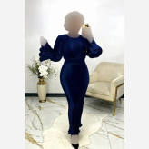 پیراهن مجلسی زنانه ساتن پلیسه قد بلند رنگ بندی متنوع سایز 1 تا 3