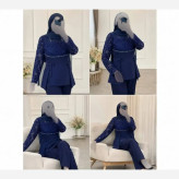 شومیز زنانه مجلسی مازراتی و گیپور مدل روژان