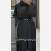اورال کت زنانه مازراتی رنگ مشکی سایز یک و دو