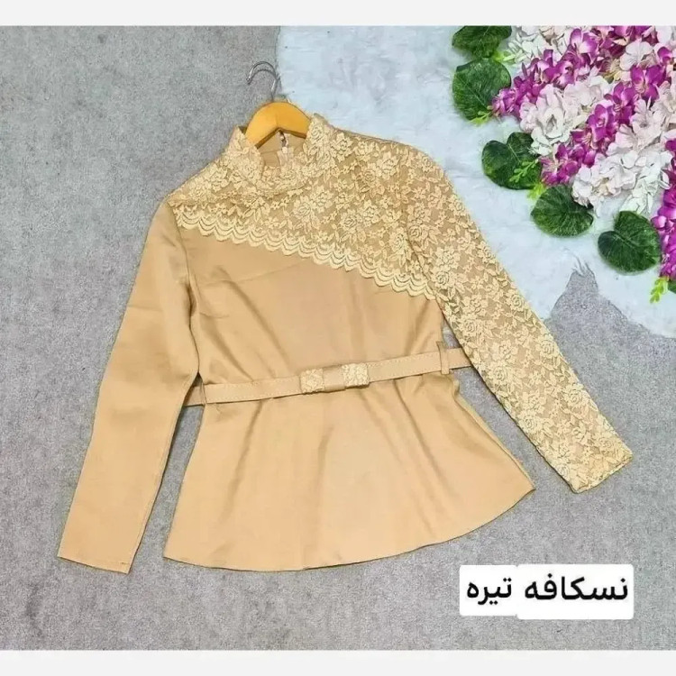 شومیز زنانه رونیکا مازراتی درجه یک مزون دوز در رنگبندی متنوع و سایزبندی کامل