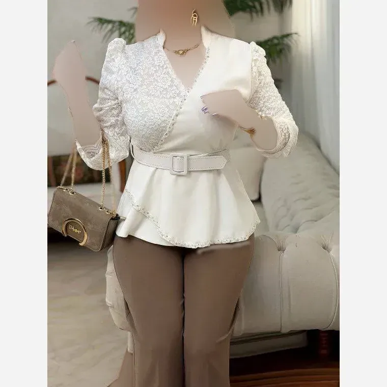 شومیز مازراتی و گیپور گلوریا مزون دوز رنگ بندی متنوع