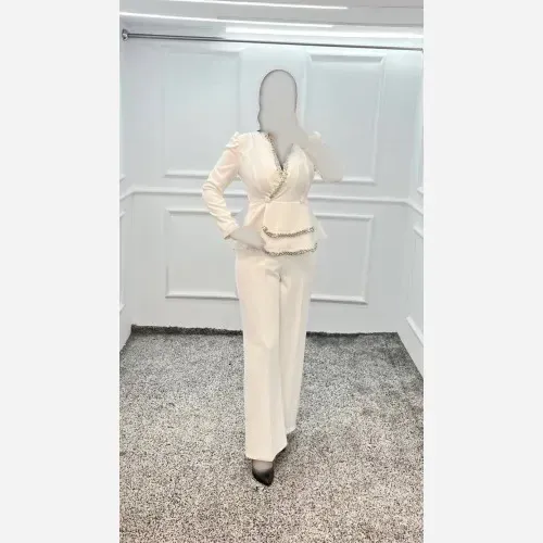 کت و شلوار زنانه مدل ناهید جنس مازراتی سایز 36 تا 46