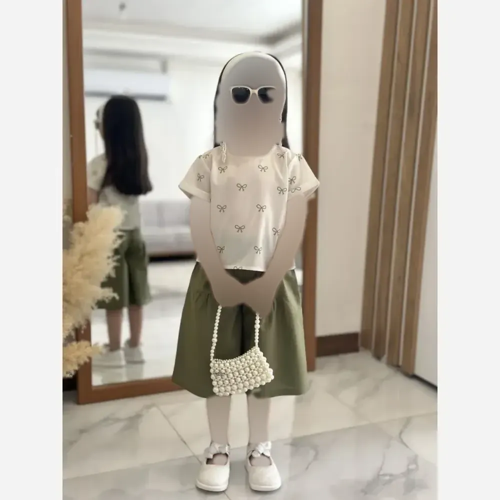 ست شومیز بوگاتی و شلوارک لنین فرنوش